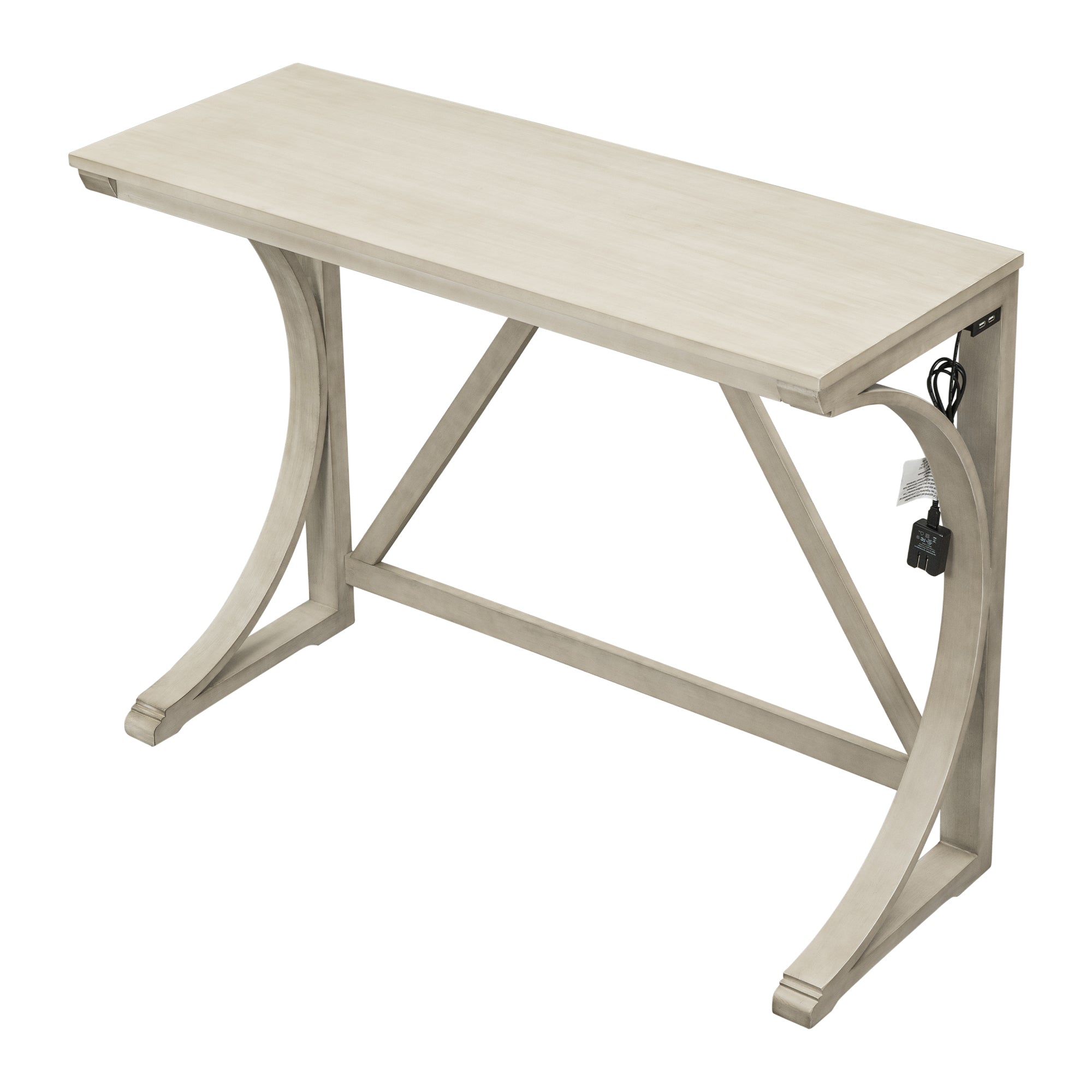 Farmhouse Counter Height Dining Set, 3-Piece