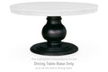 Ridgester - Round Dining Room Table Base - Black