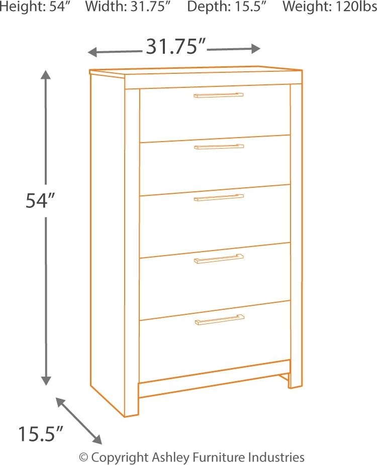 Wood dresser dimensions: 54 in H, 31.75 in W, 15.5 in D