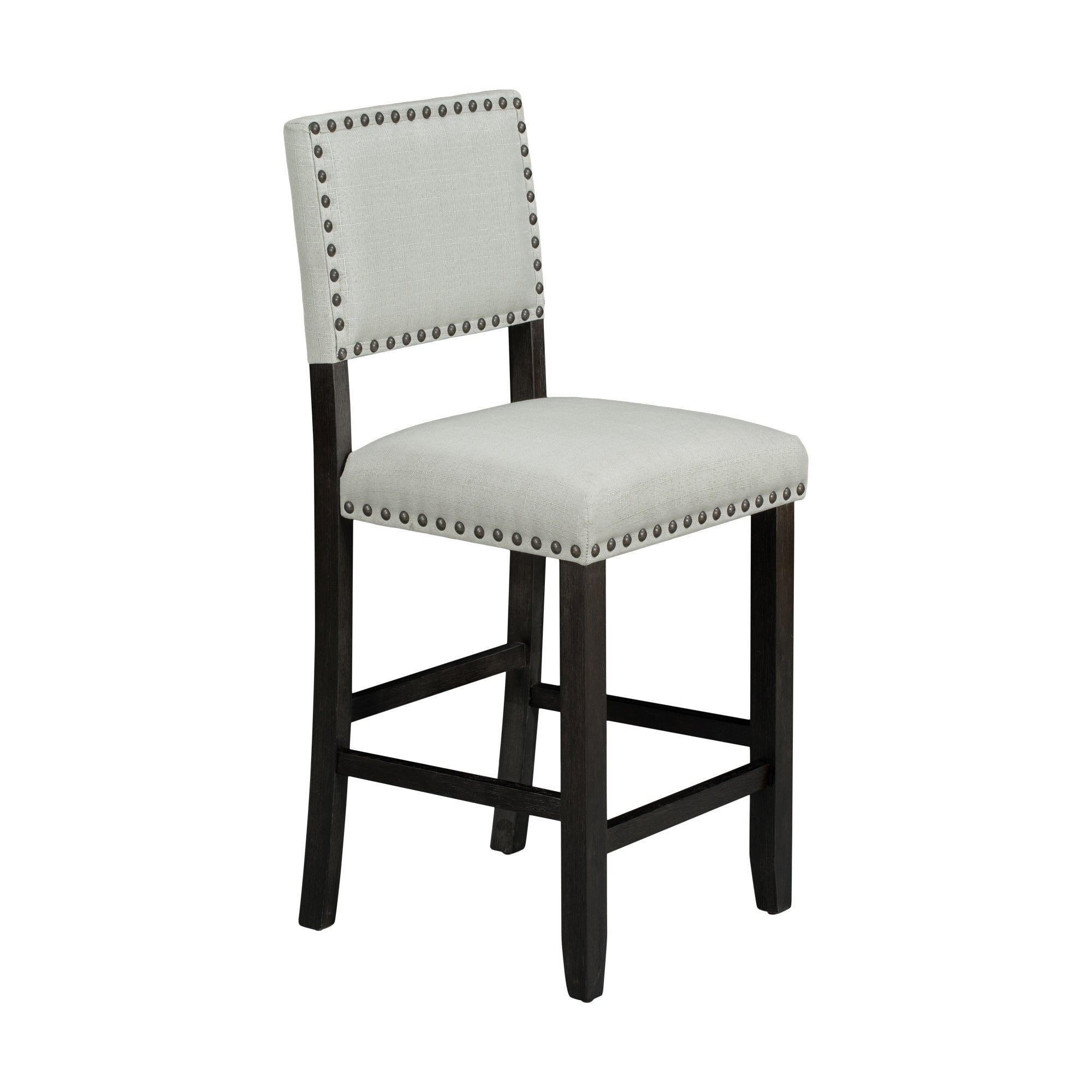 5-Pc Counter Height Dining Set, Espresso/Beige
