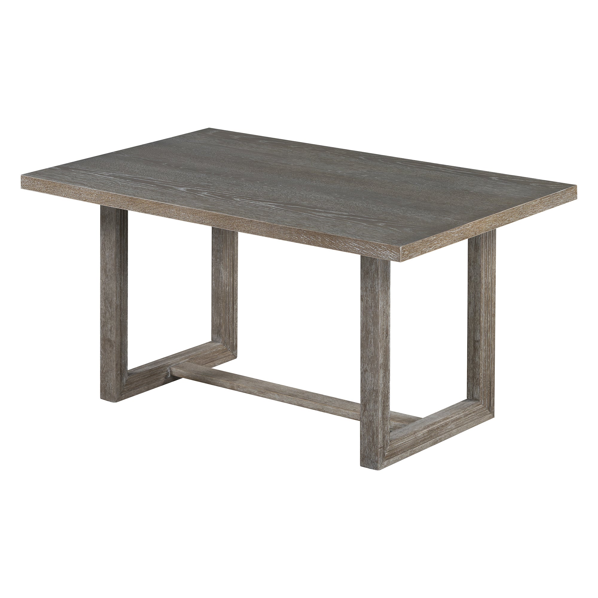 6-Pc Retro Dining Set Gray