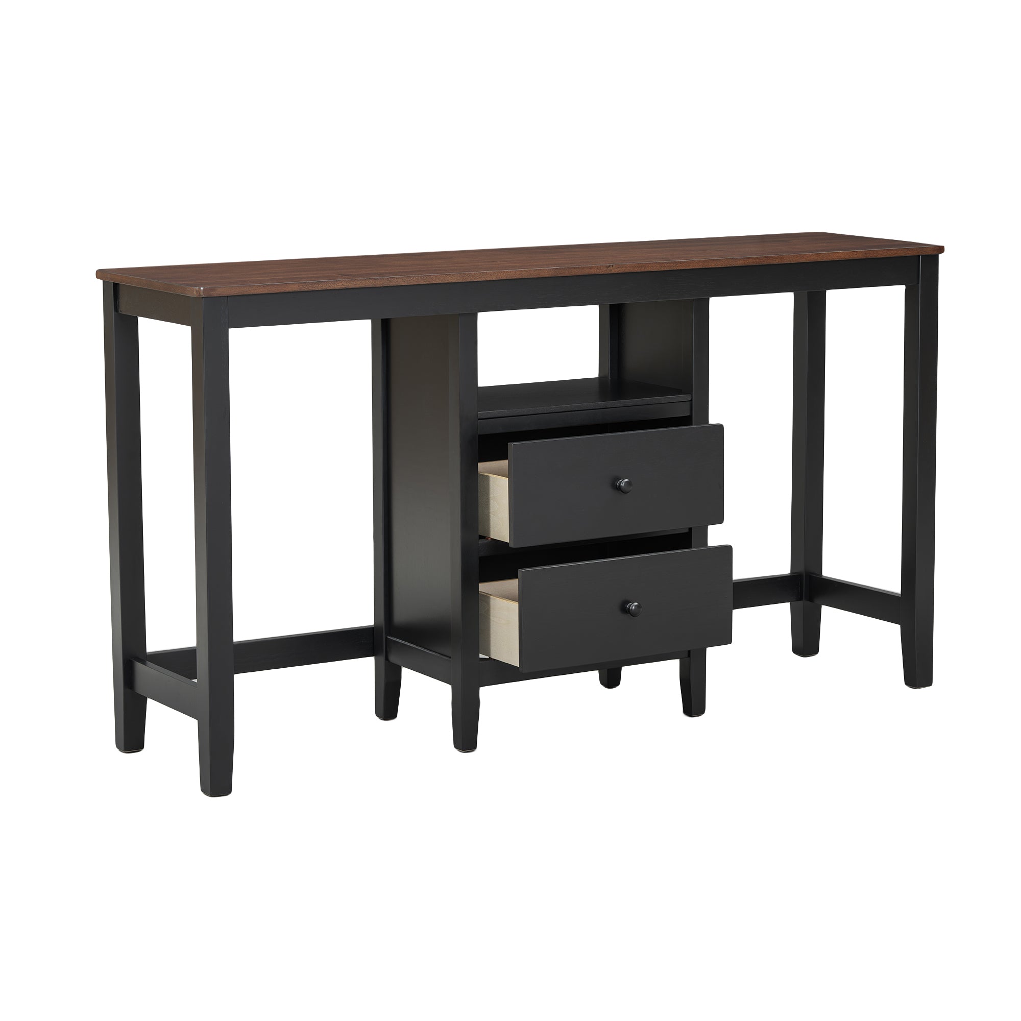 Farmhouse 3-Piece Counter Height Dining Set