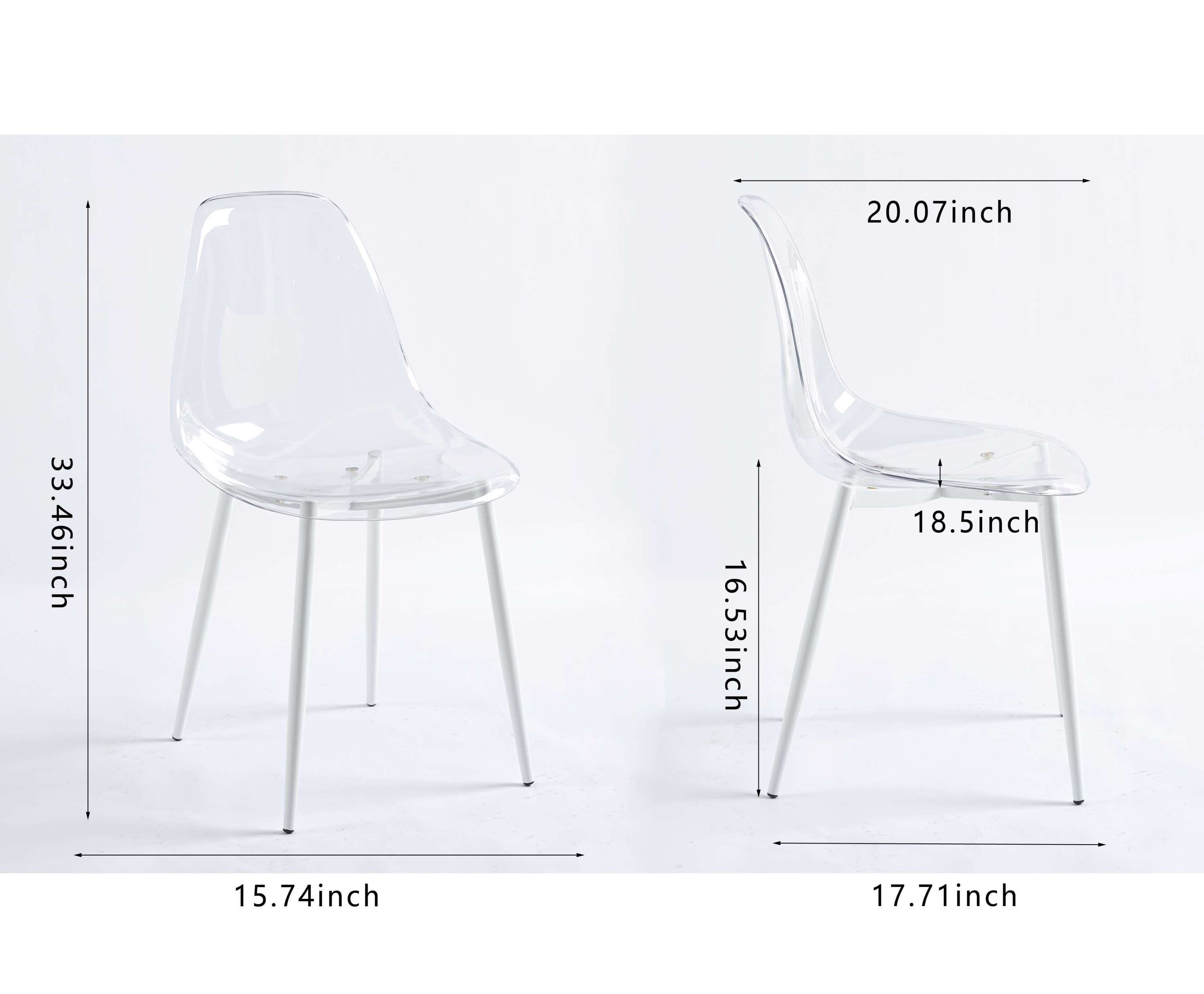 Mid-Century Modern Dining Set for 4-6