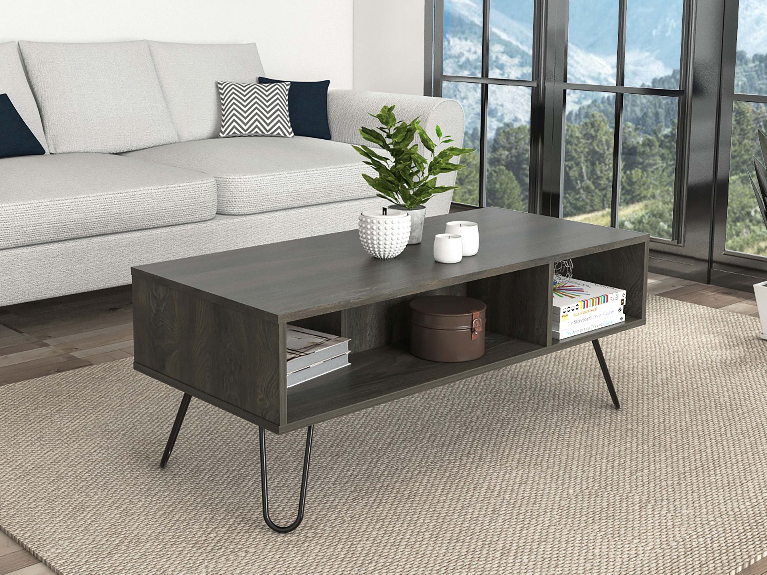 Stylish Minnesota Charcoal Coffee Table - Shop Modern Designs