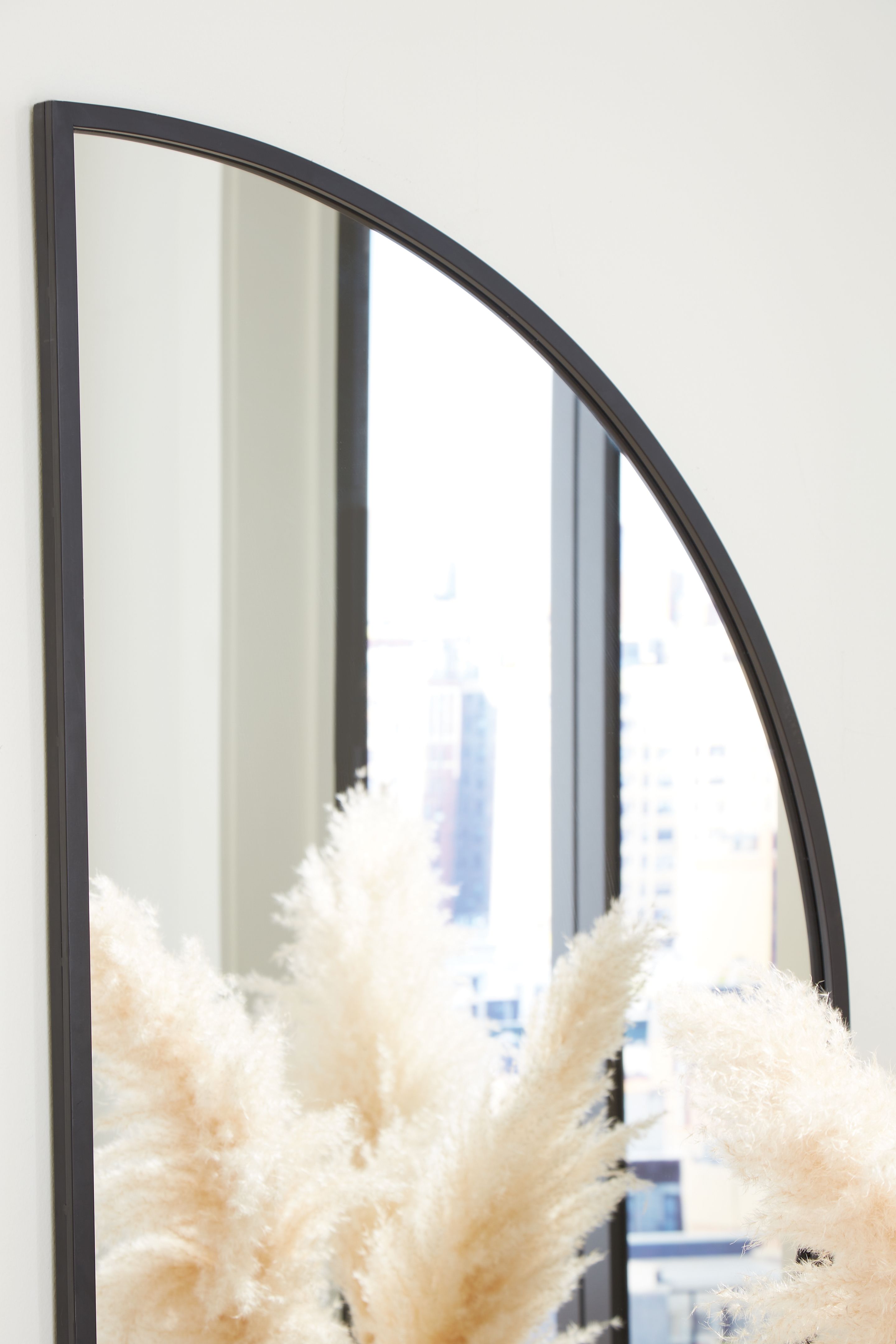 Denlow Black - Accent Mirror