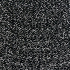 Black and gray herringbone accent upholstery fabric close-up