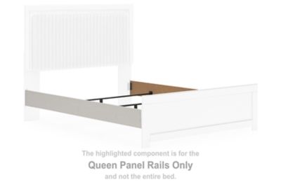 Zuraleus - White - Queen Panel Rails
