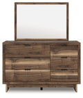 Chirason - Brown - Dresser And Mirror