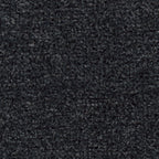 Dark charcoal upholstery fabric swatch with dense woven texture