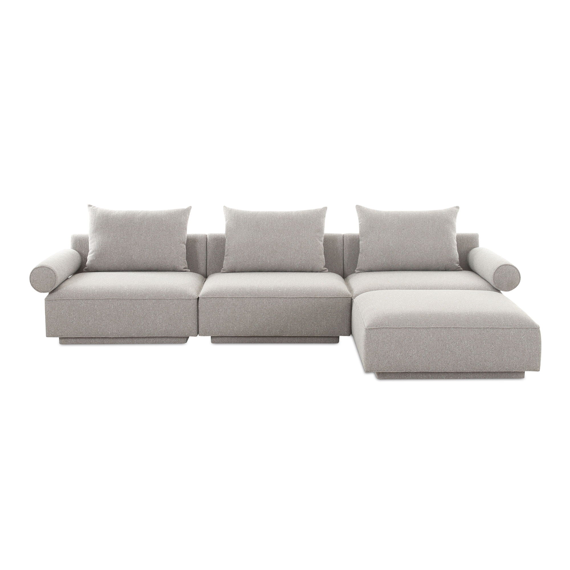 Rosello - Lounge Modular Sectional - Light Grey