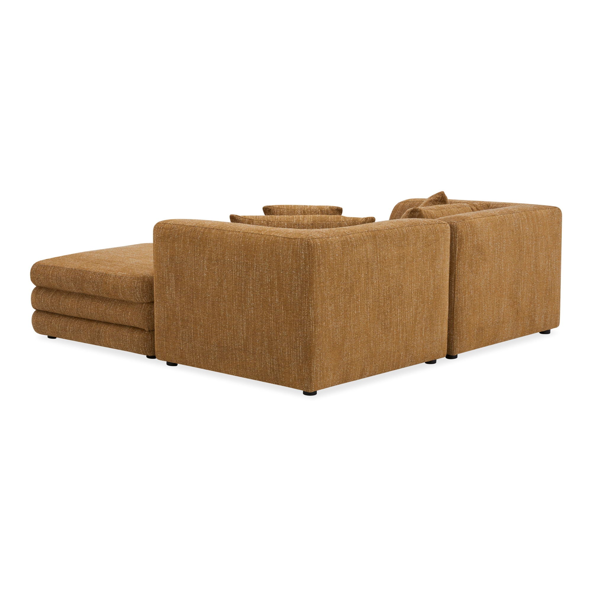 Lowtide - Nook Modular Sectional - Amber Glow-Stationary Sectionals-American Furniture Outlet