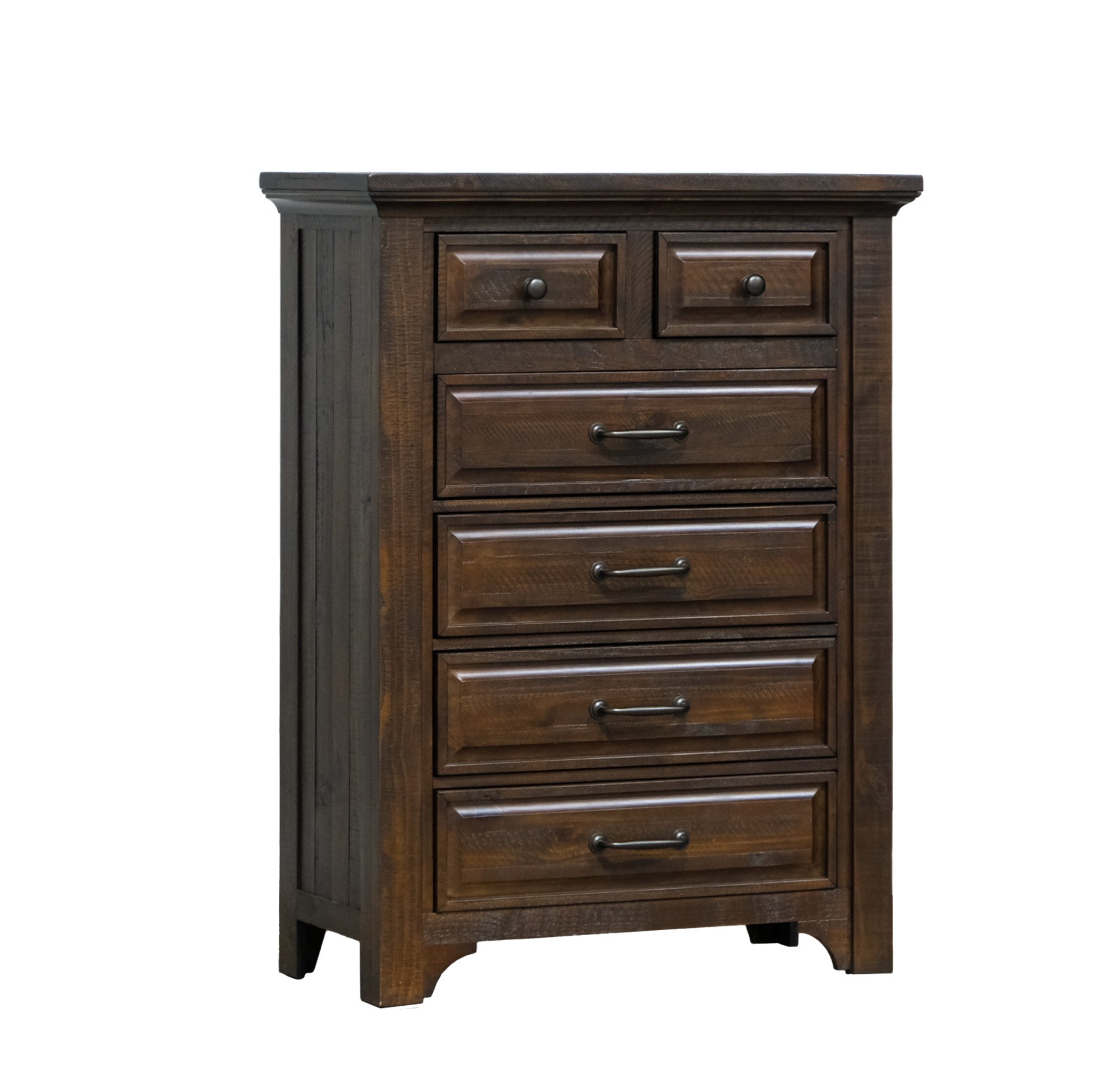 Brown 6-Drawer Chest | Elegant Storage Solution for Your Home