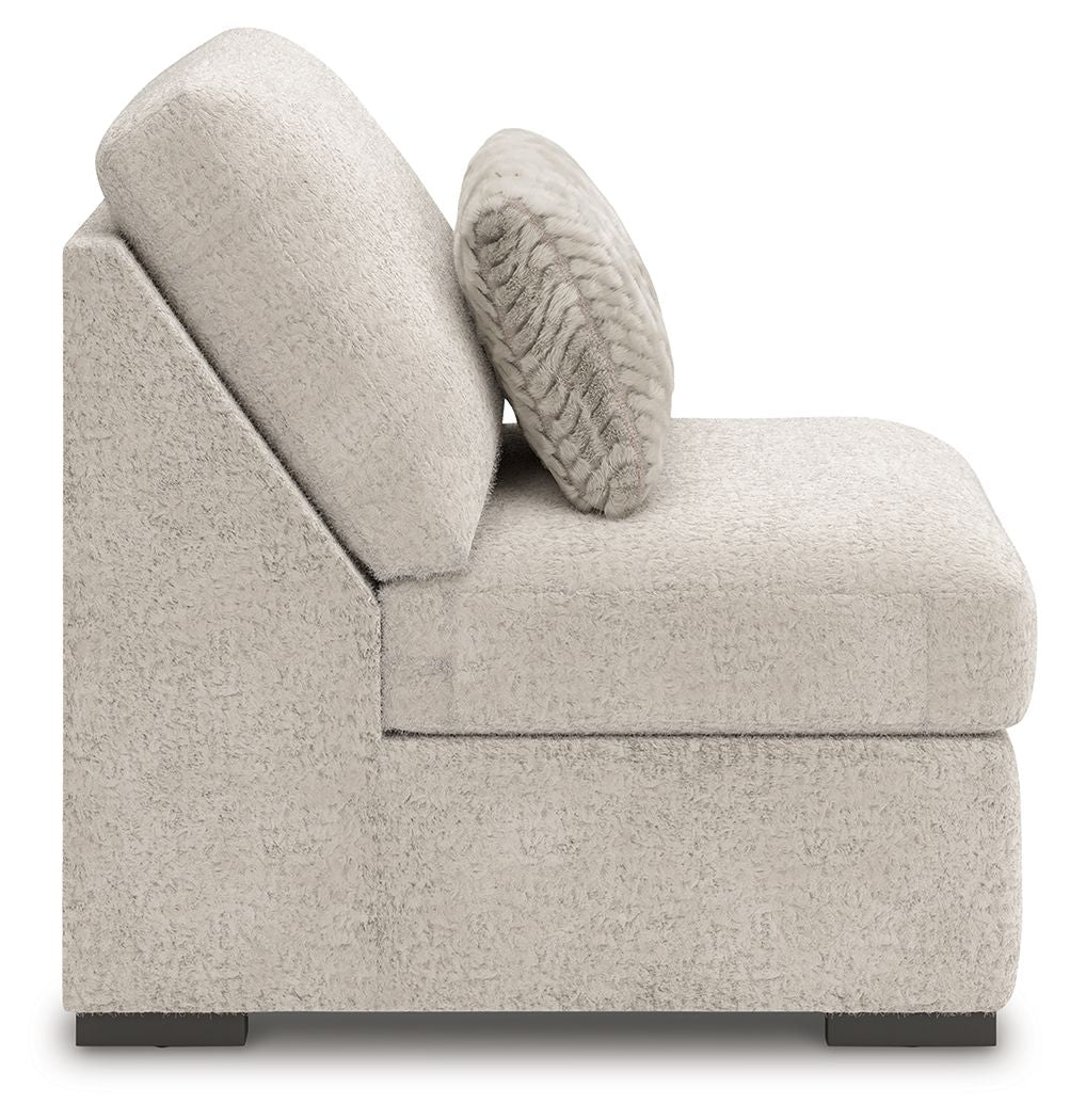 Cuddle Plush - Arctic - Armless Chair