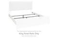 Maeling - King Panel Rails - White