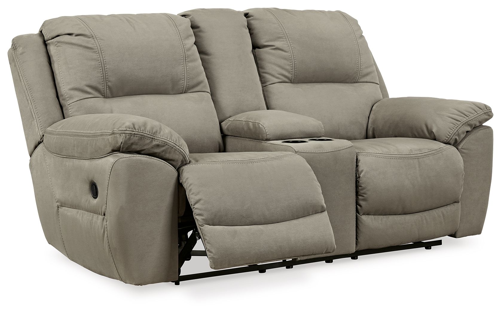 Next-Gen Gaucho - DBL Rec Loveseat w/Console - Putty