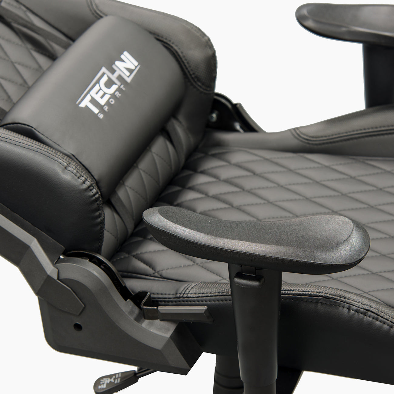 TS-5100 Ergonomic Gaming Chair- Black