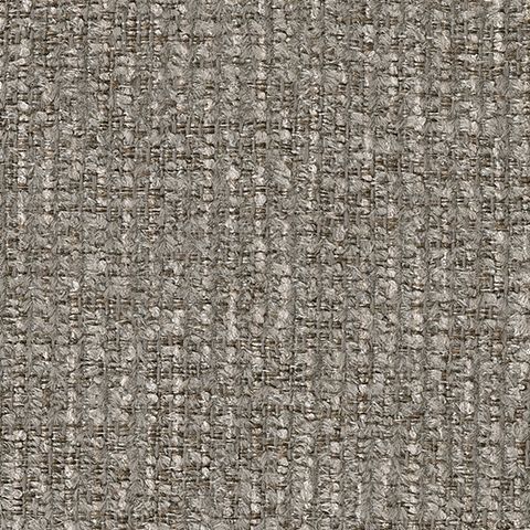 Woven upholstery fabric sample in gray with multitone flecked texture