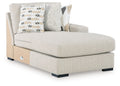 LaureLGrove - RAF Corner Chaise - Pebble