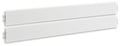 Fortman - Queen/King Panel Rails - White