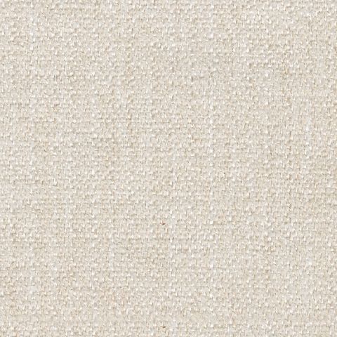 Light cream upholstery fabric swatch with tight woven texture