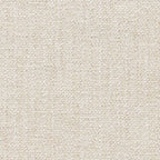 Light cream upholstery fabric swatch with tight woven texture