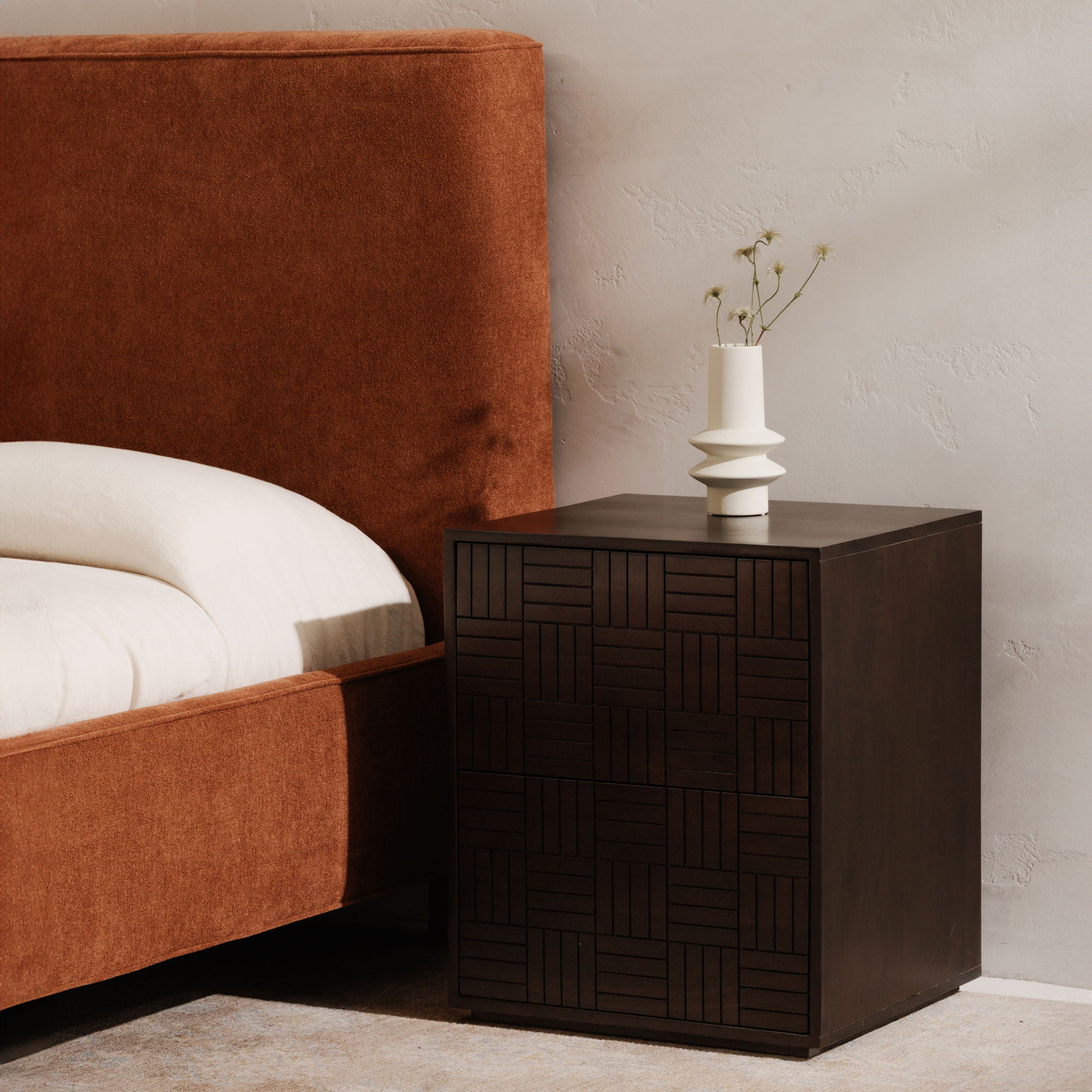 Denman - Nightstand - Dark Brown