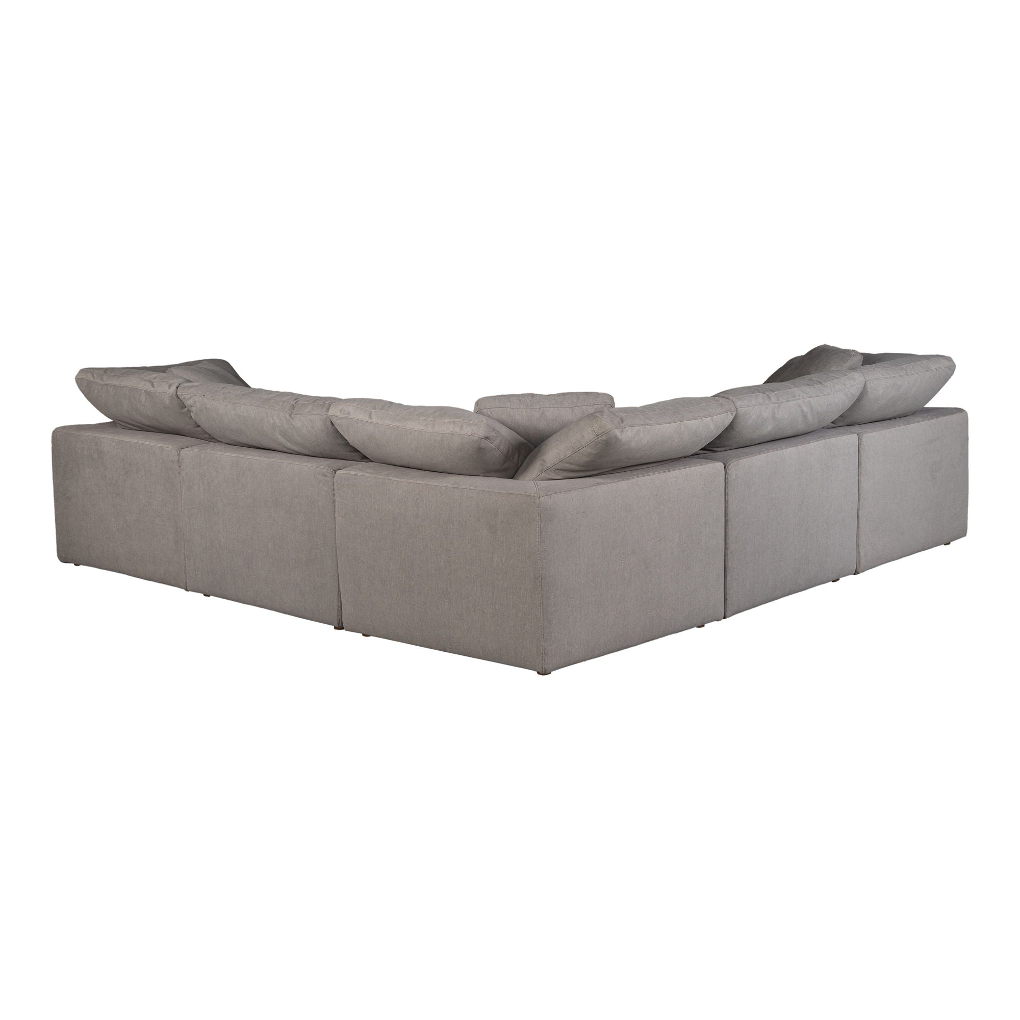 Terra Condo Modular Sectional Light Gray - Relax, Stain-Resistant-Stationary Sectionals-American Furniture Outlet