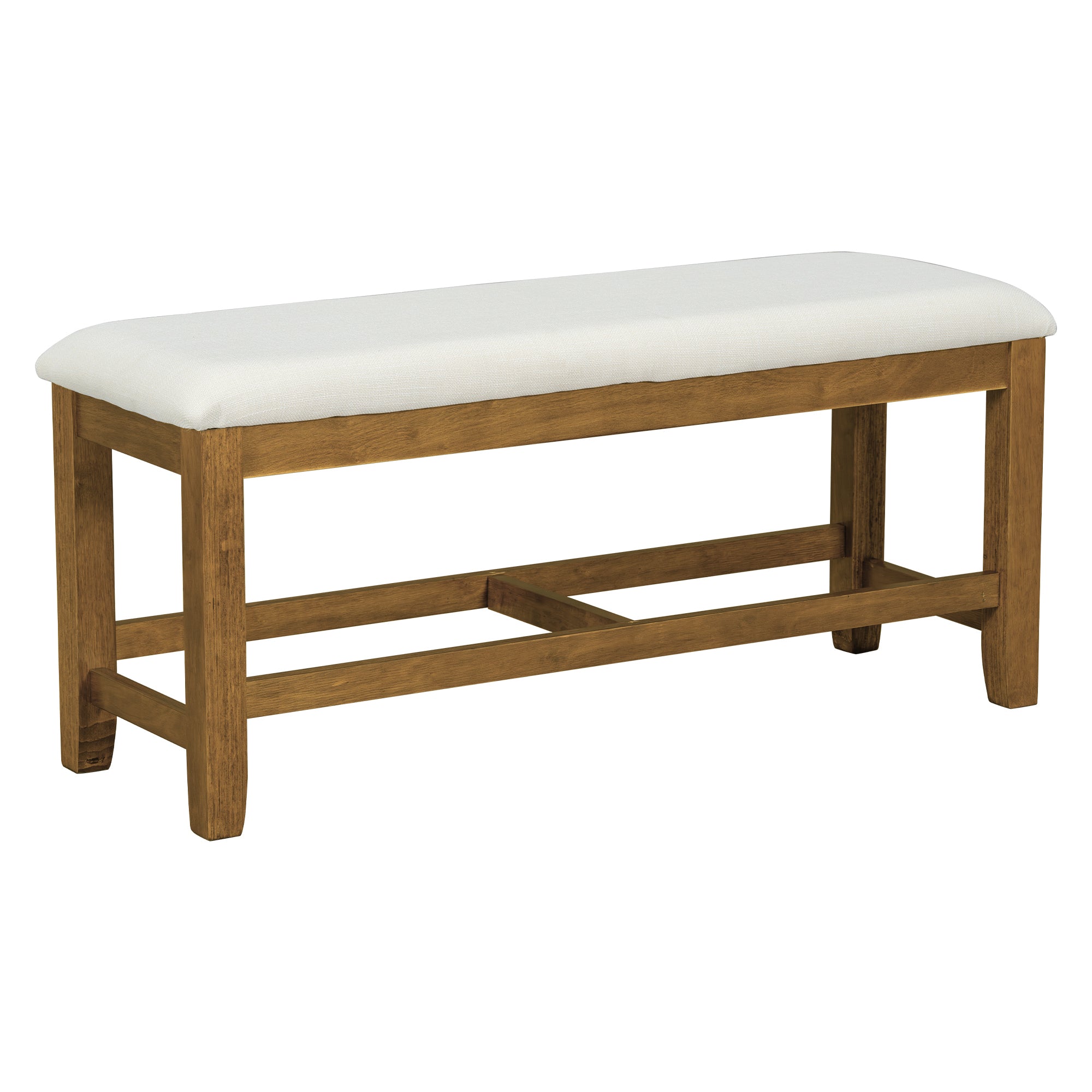 Farmhouse 60" Extendable Dining Table Set - 6 Pcs