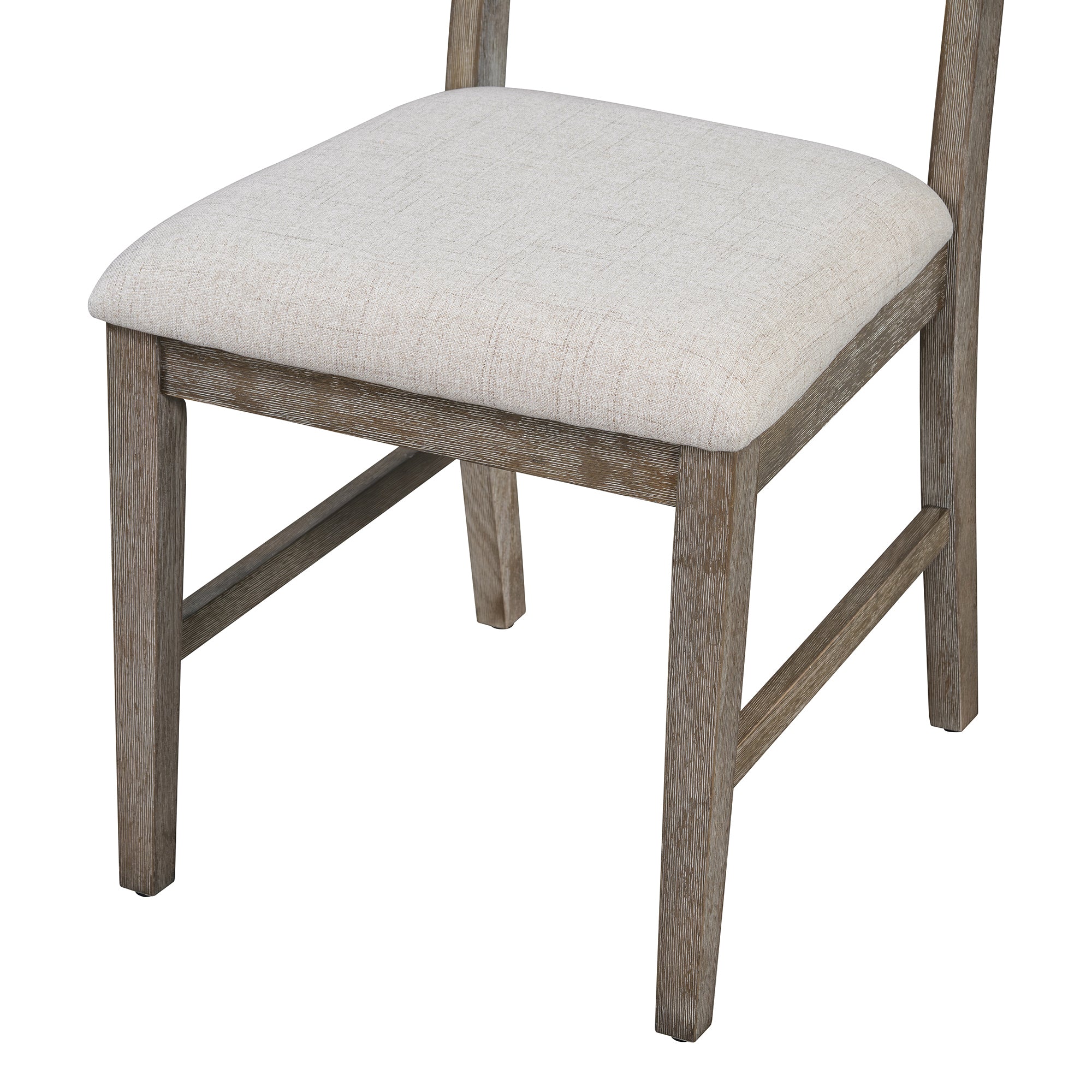6-Pc Retro Dining Set Gray