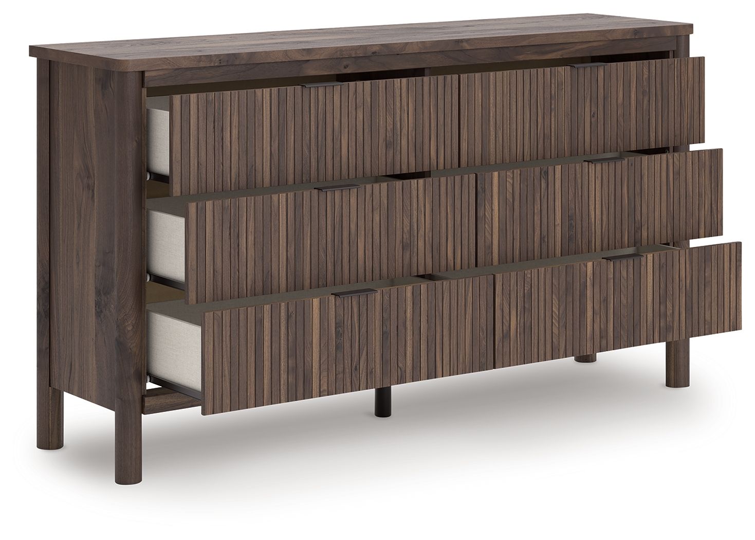 Pamytta - Brown - Six Drawer Dresser