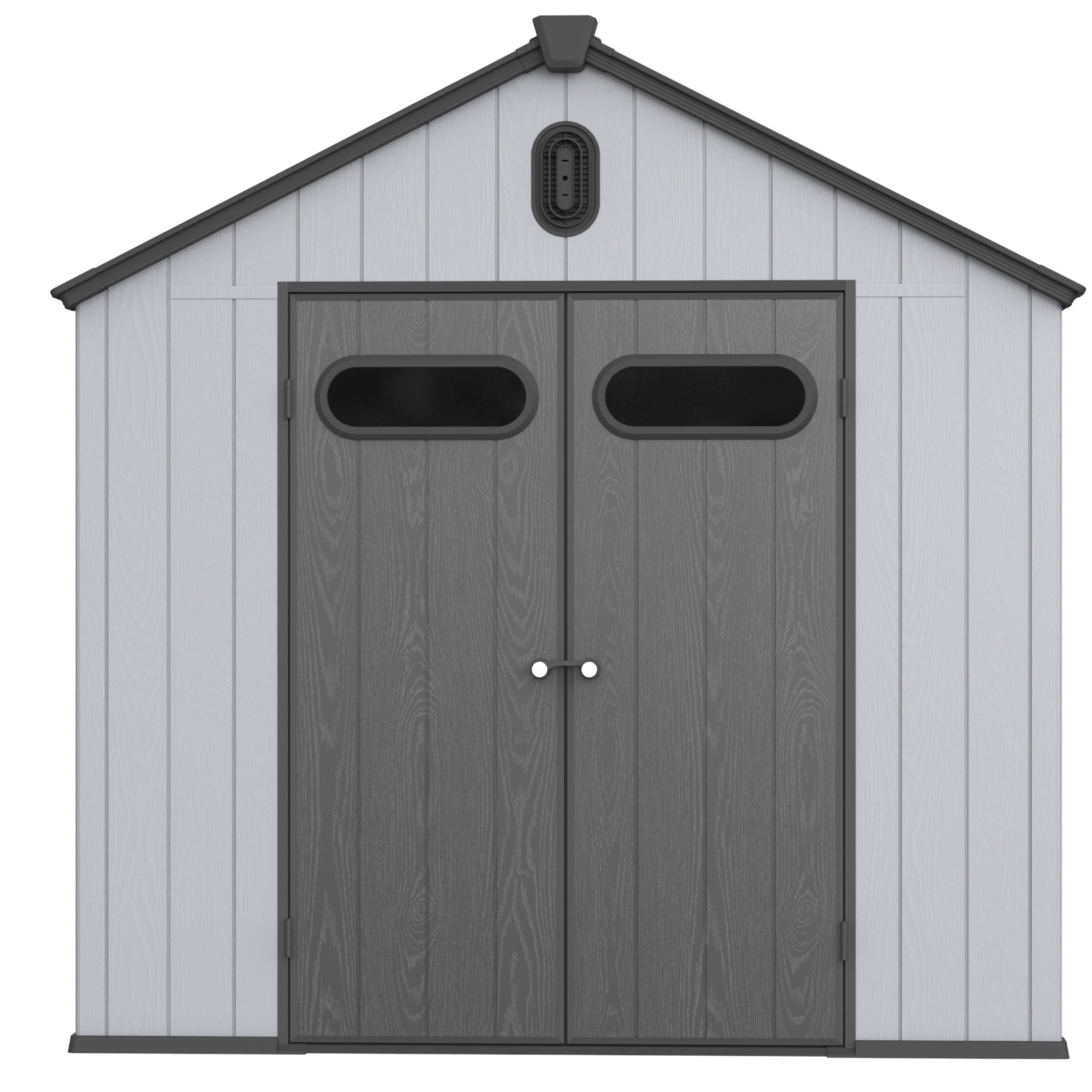 8x10ft Resin Storage Shed - XWT013-1-American Furniture Outlet