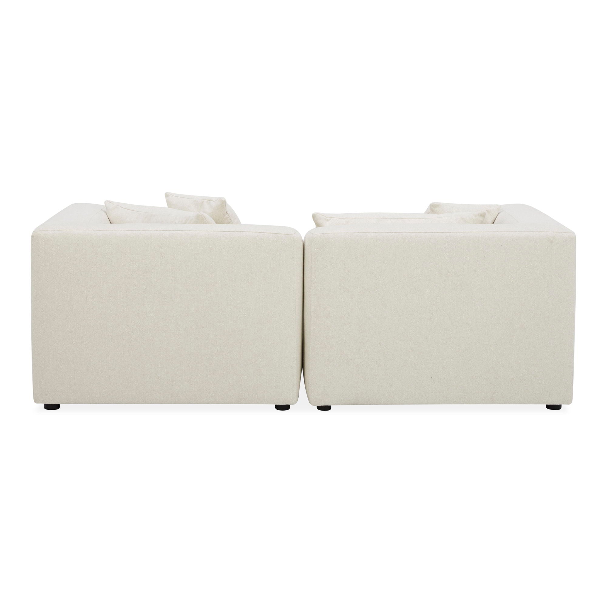 Lowtide - Nook Modular Sectional - Warm White-Stationary Sectionals-American Furniture Outlet