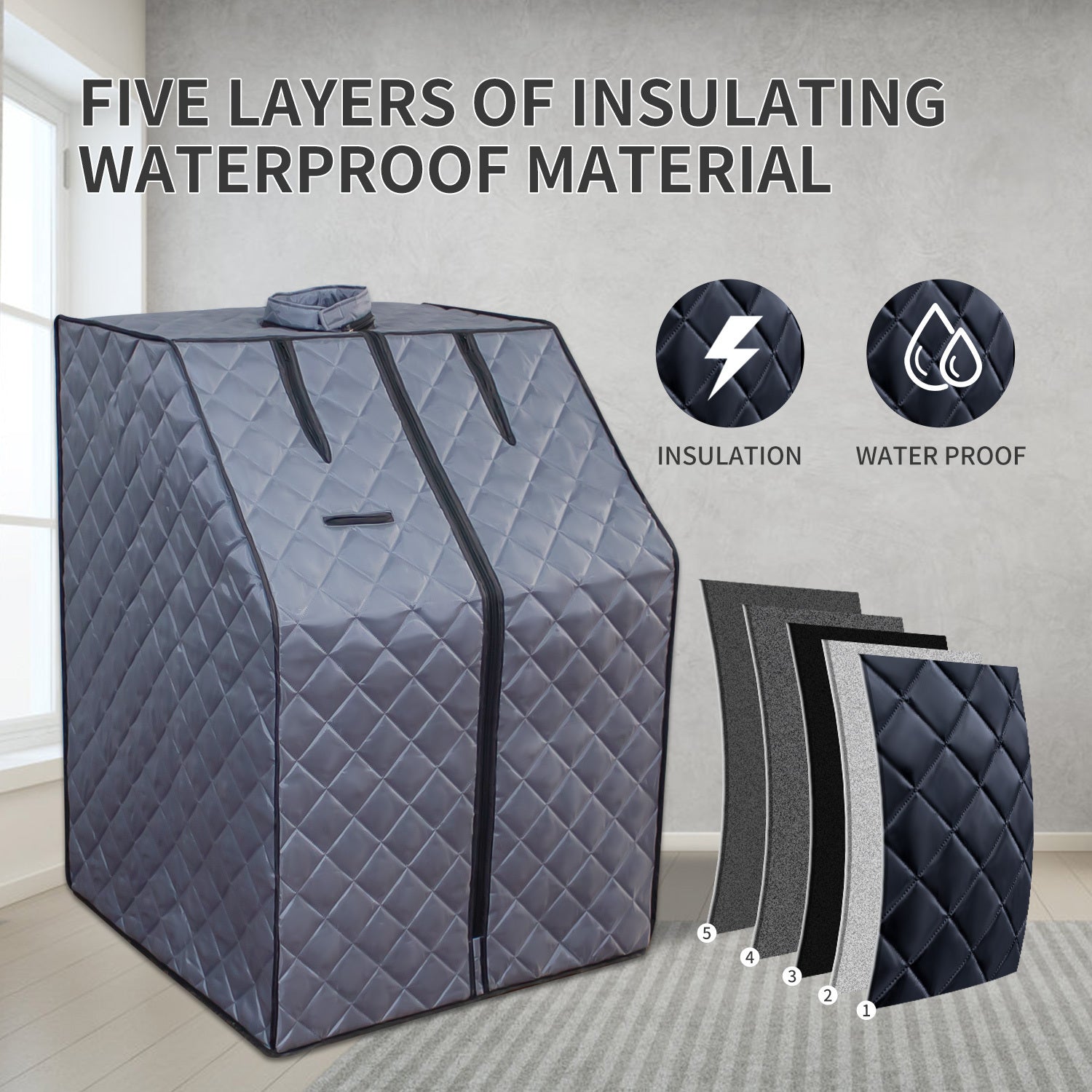 Sojourner Portable Sauna - Home Steam Sauna