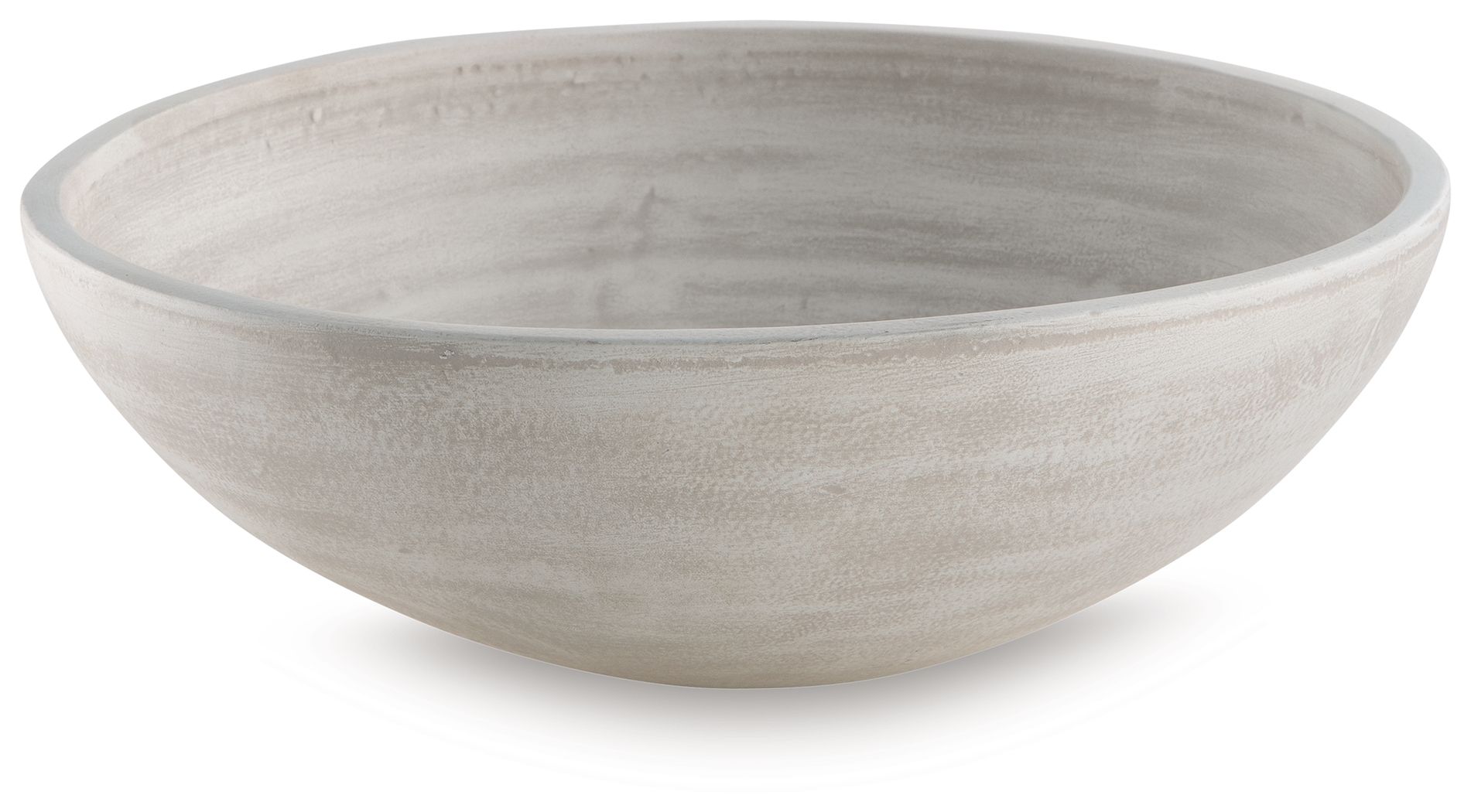 Meadie bowl, light white-gray ceramic with smooth matte finish