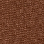 Spice brown textured upholstery fabric for sectional sofa, close-up weave detail