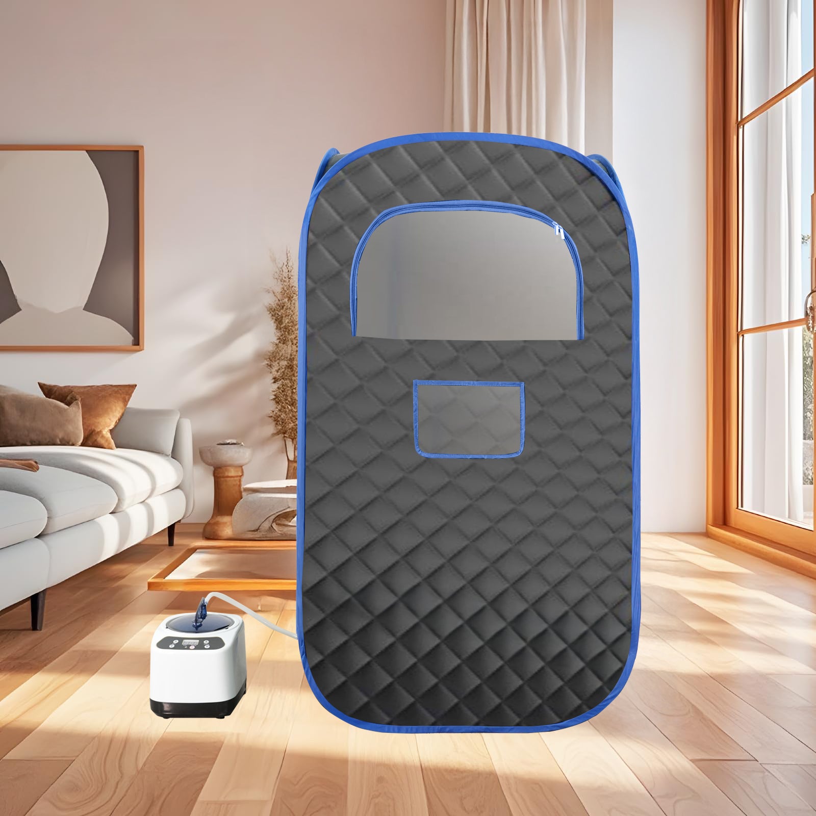 Portable Steam Sauna - Home Spa Detox (Black)
