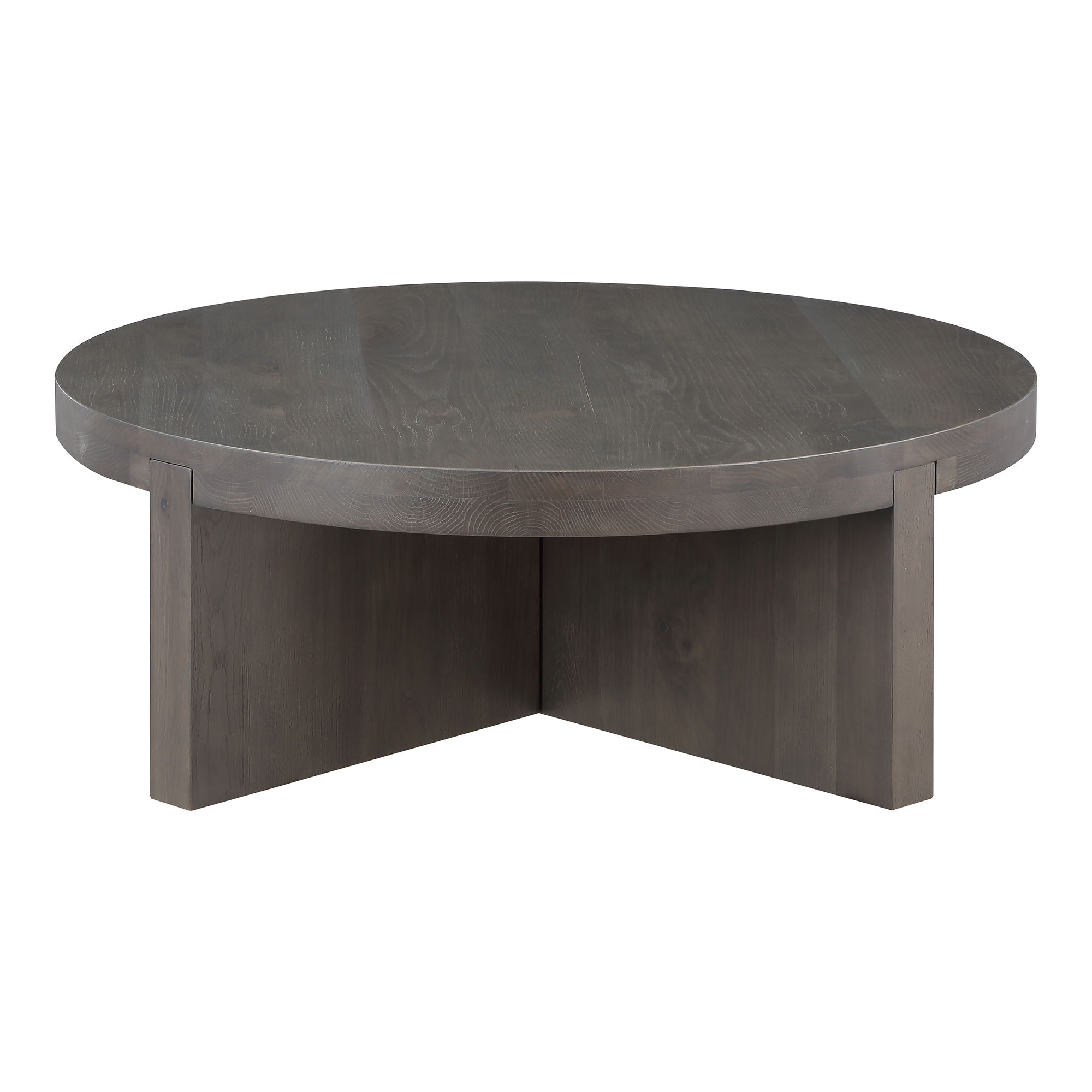 Folke - Round Coffee Table - Dark Gray