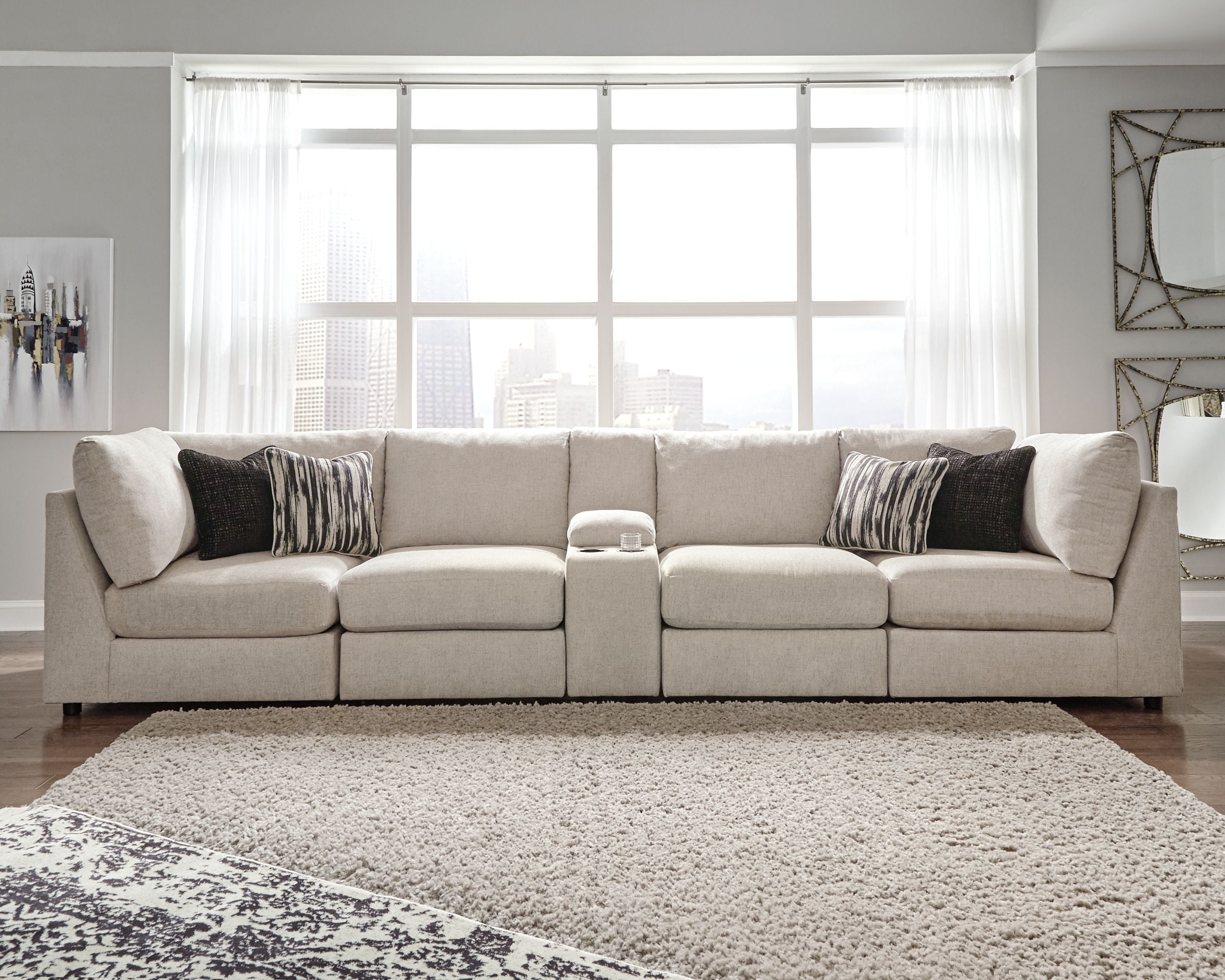Kellway - Sectional-Stationary Sectionals-American Furniture Outlet