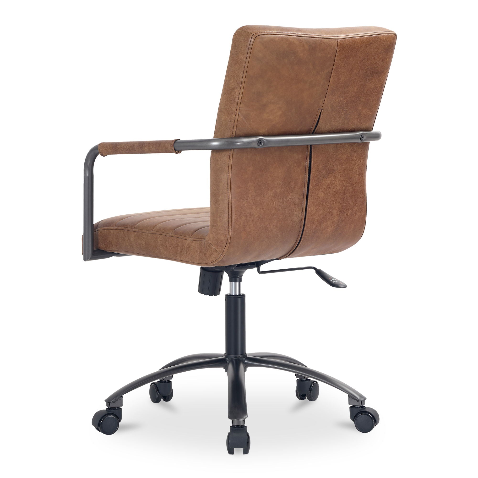 Roy - Office Chair Open Road Leather - Brown