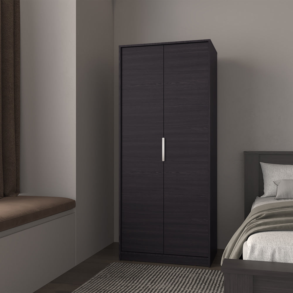 Trappe Eco Black Bedroom Armoire - Sustainable Storage Solution