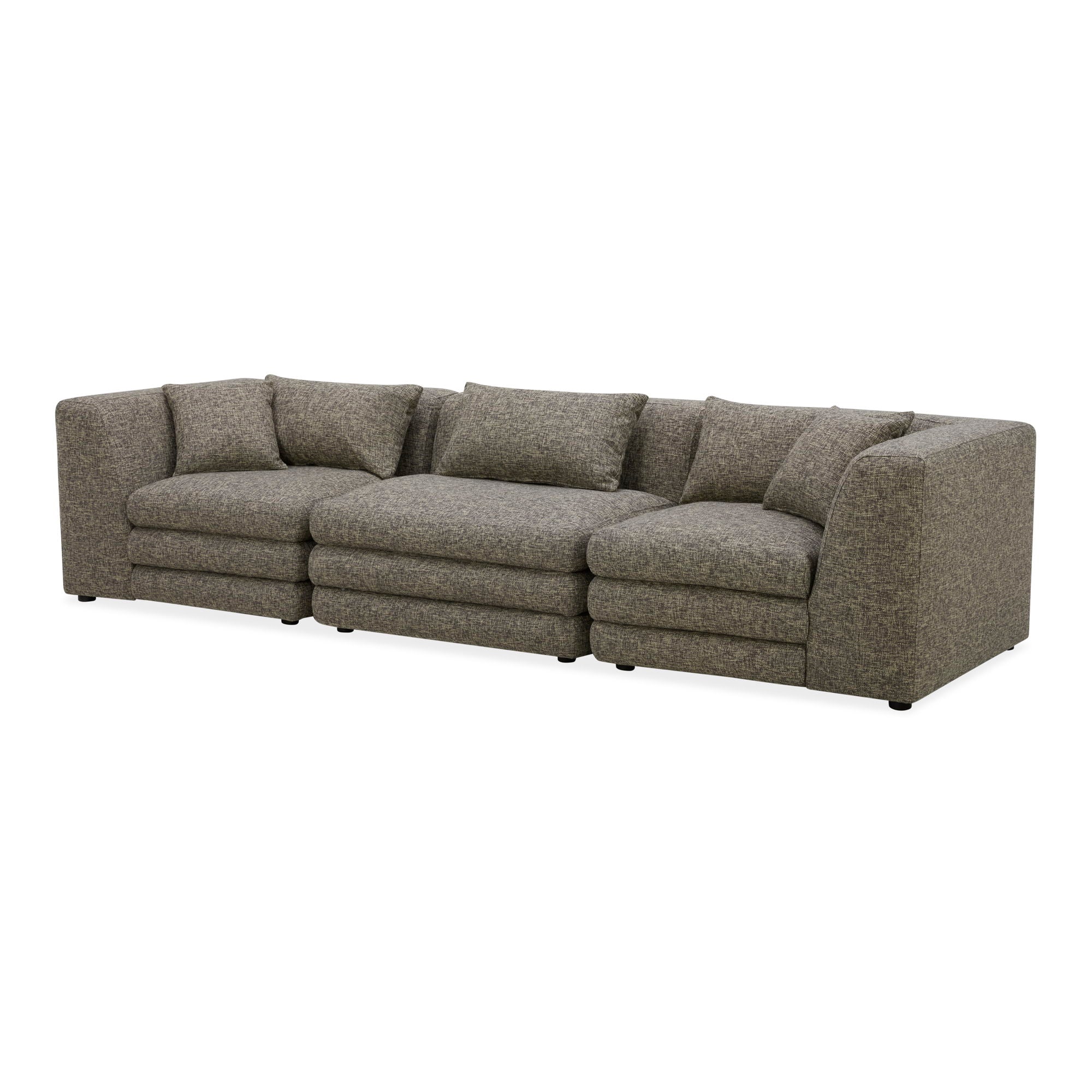 Lowtide - Modular Sofa - Surie Shadow-Stationary Sectionals-American Furniture Outlet