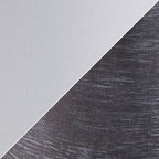 Close-up of gray poly lamp base texture and white fabric drum shade edge