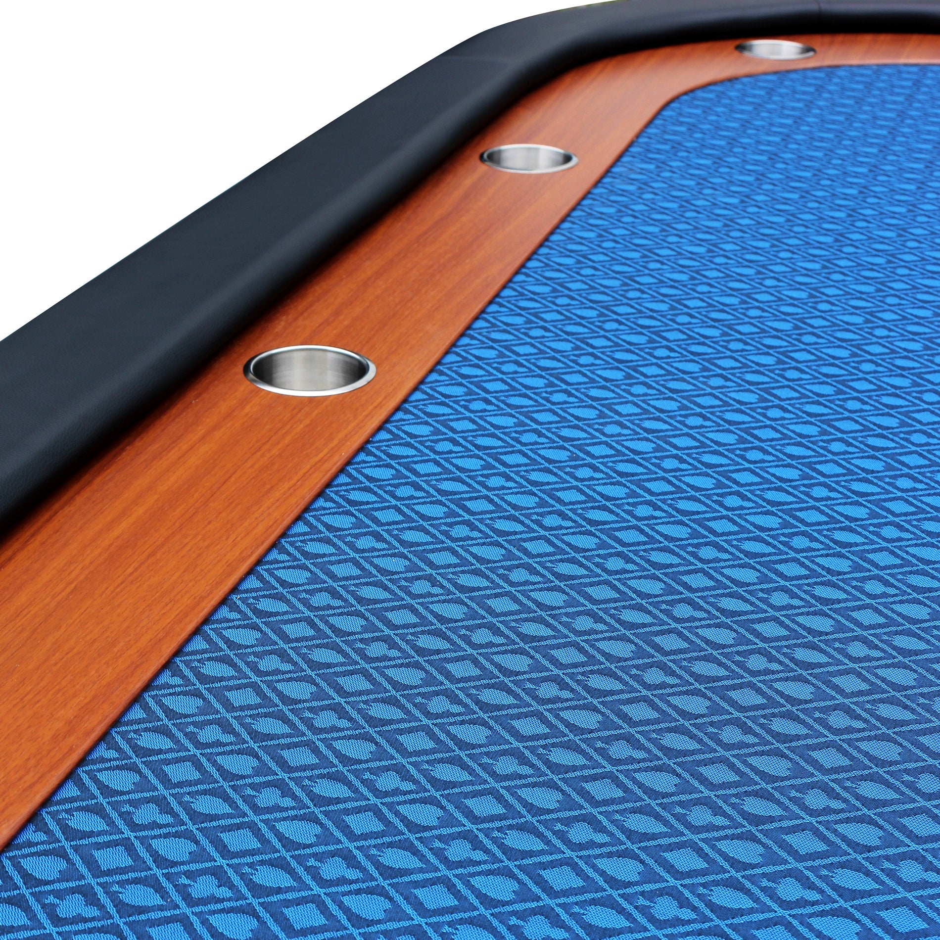 96" 10-Player Poker Table w/Speed Cloth-American Furniture Outlet