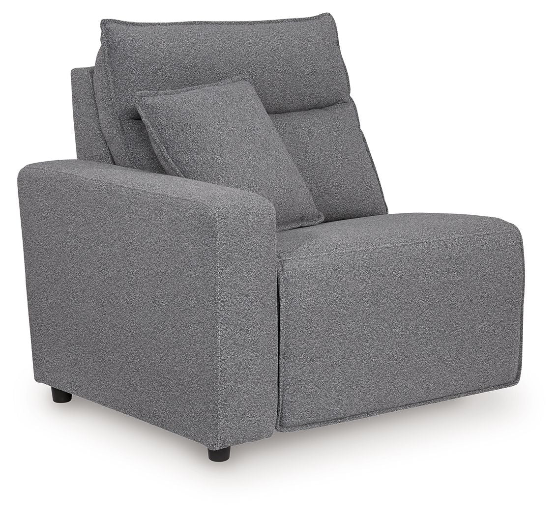 Modmax II - LAF Zero Wall Power Recliner - Salt And Pepper