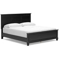 Lanolee - California King Panel Rails - Black