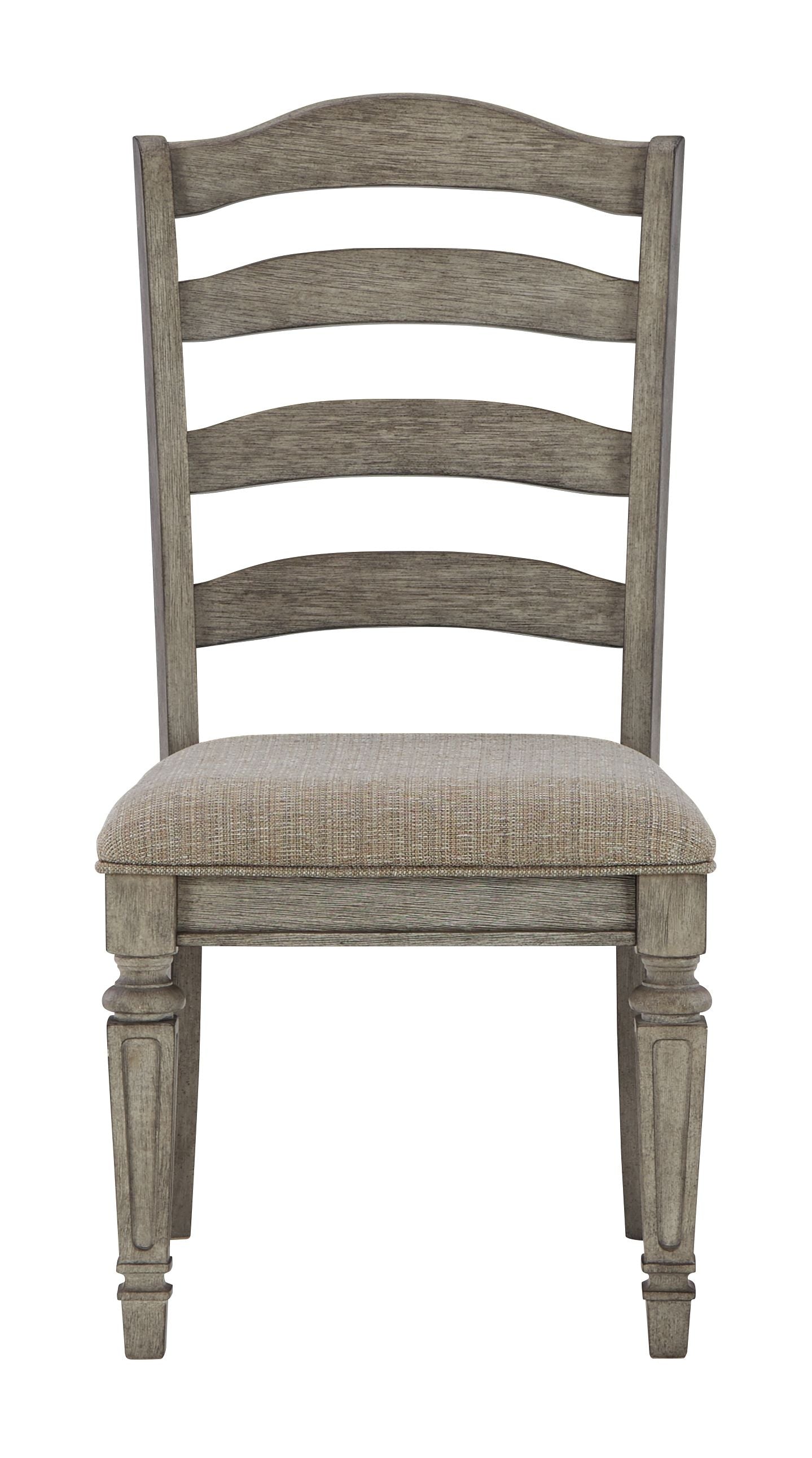 Lodenbay Antique Gray Upholstered Dining Side Chair (Set of 2) - Traditional