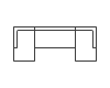 3 Pc. Double Chaise Sectional
