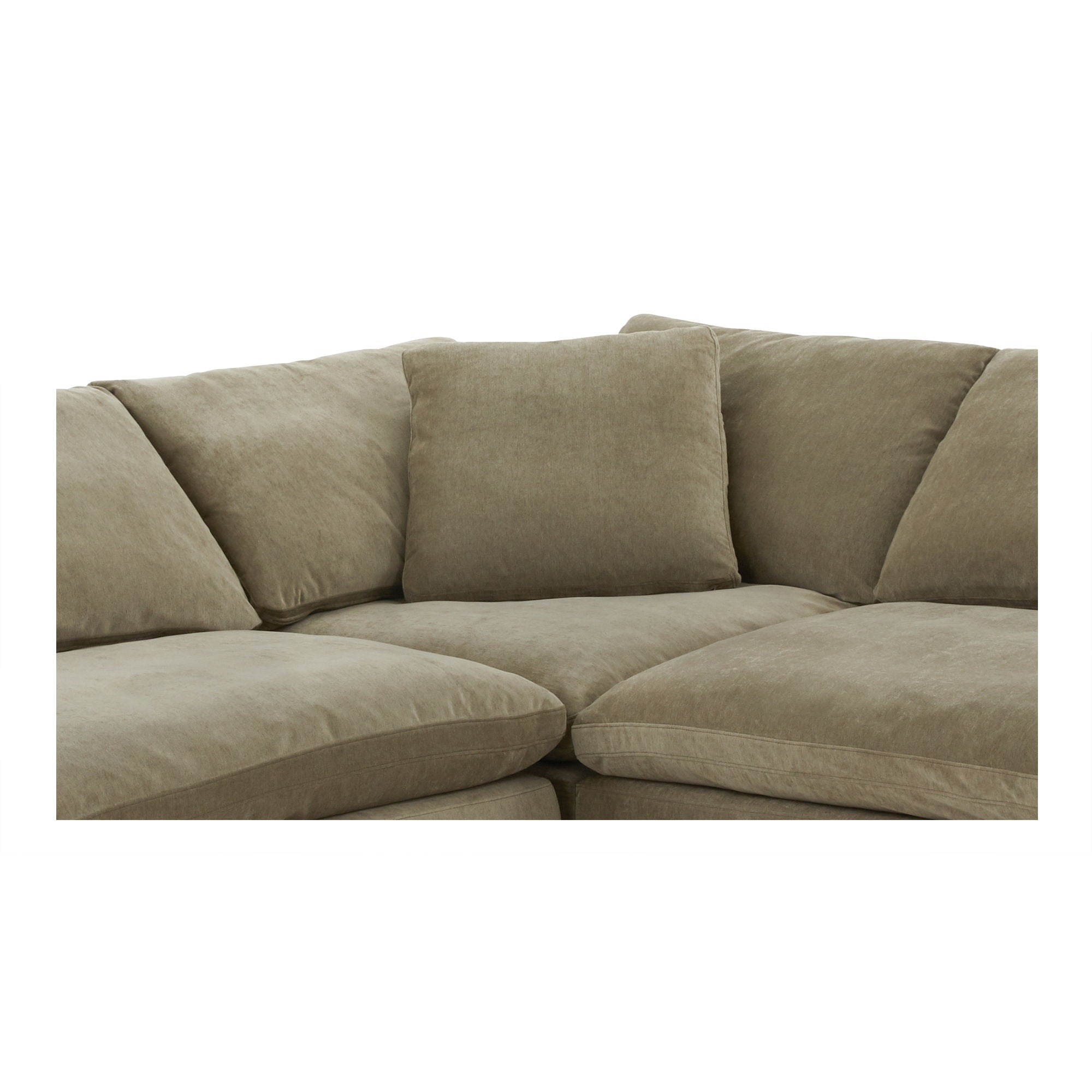 Terra Dream Modular Sectional - Desert Sage - Stain Resistant-Stationary Sectionals-American Furniture Outlet