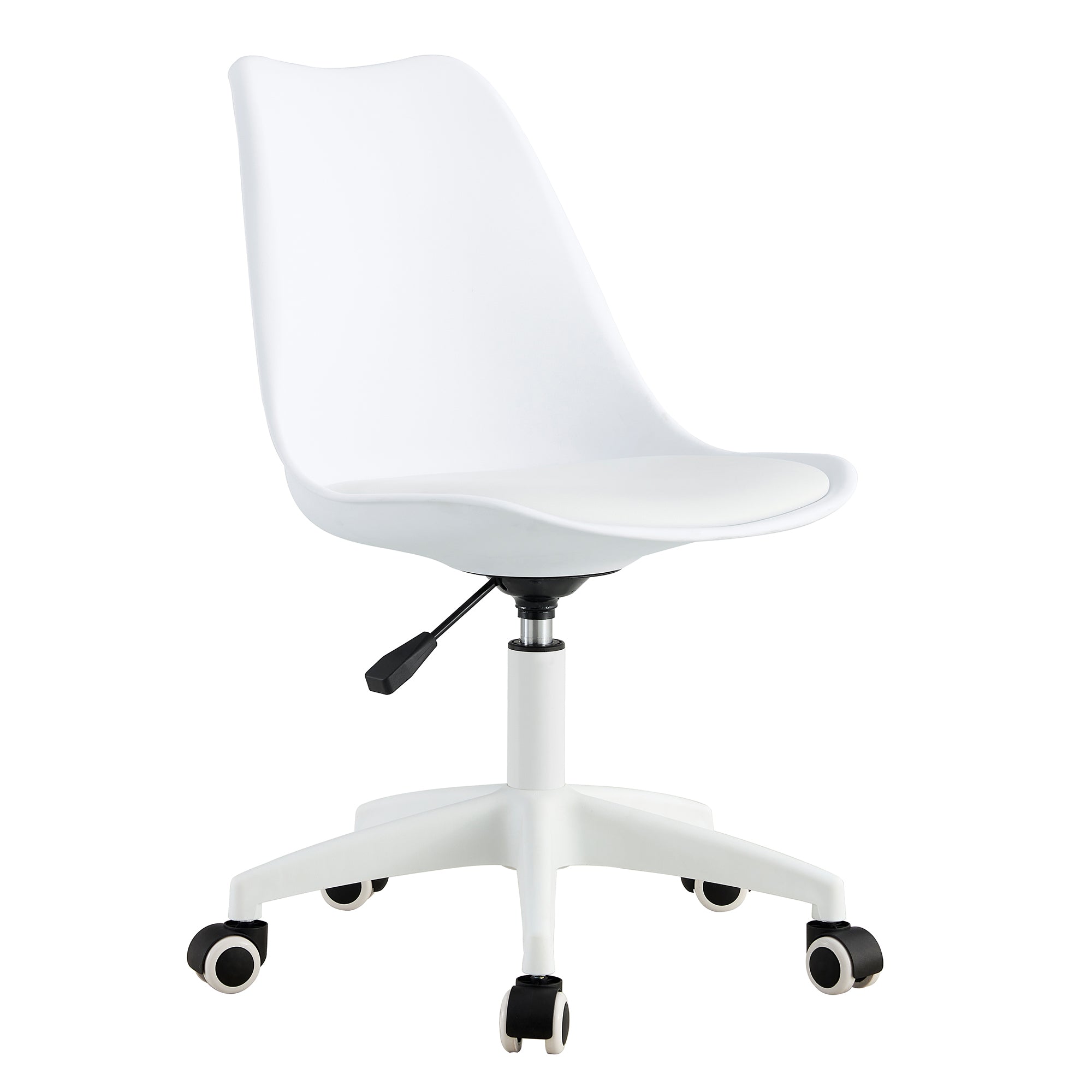 Modern Home Office Desk Chair, Adjustable 360° Swivel