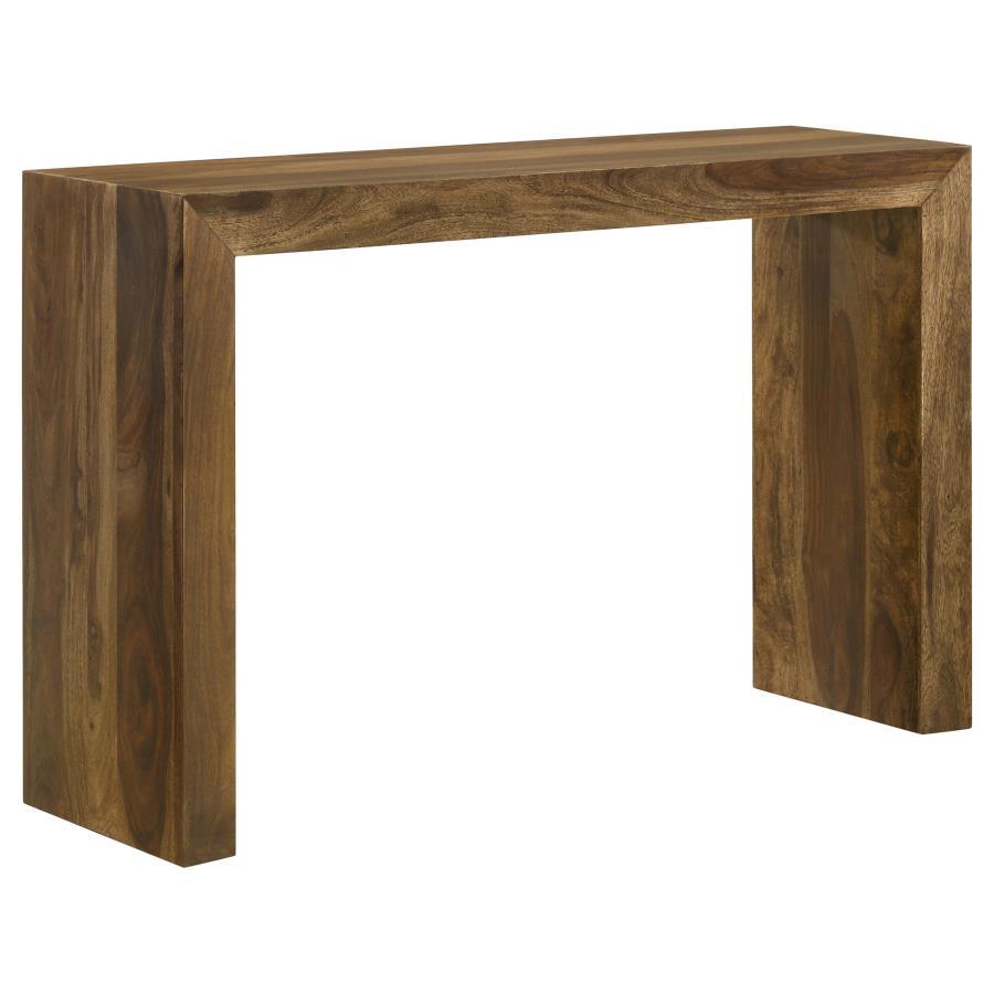 Odilia - Rectangular Solid Wood Sofa Table - Auburn